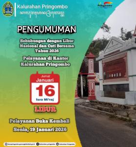 Libur Isra miraj 2026